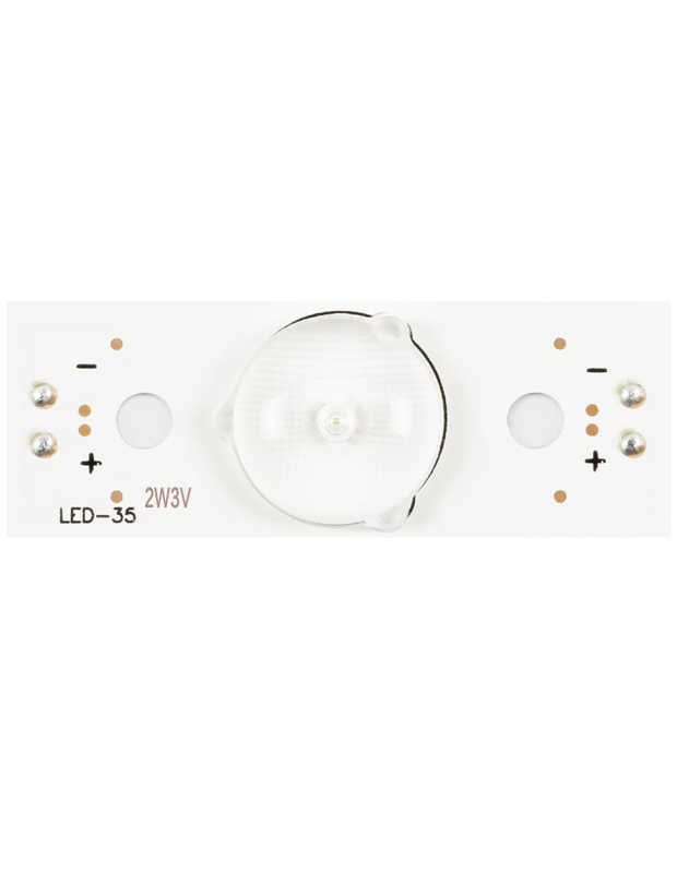 Led Smd Con Difusor Lupa Lente pequeño Para Tv Universal 3v Nuevo X5