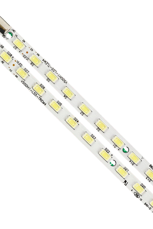 Kit x 2 Tiras  Led V500h1-ls5-trem6 V500h1-ls5-tlem6 V500h1-ls5-trem4 Wl5000smt Dwled-50fhd L50e3000f Nxl50fhd