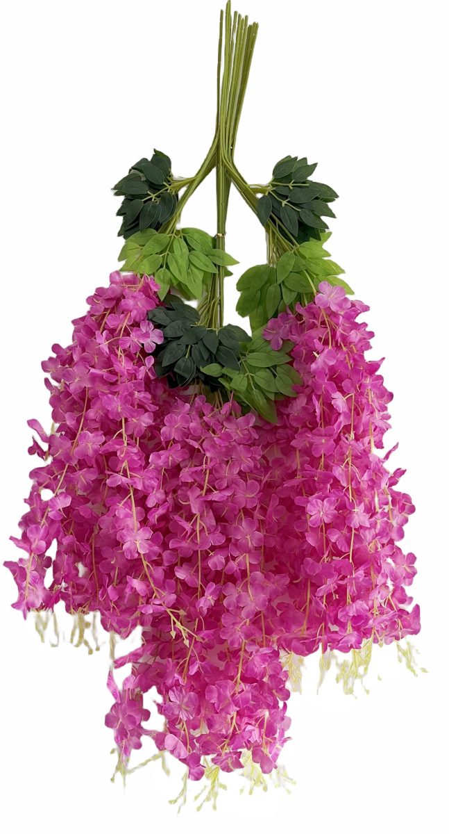 Enredadera Flores Glicina Artificial Pack X 12 Unidades - Imagen 6