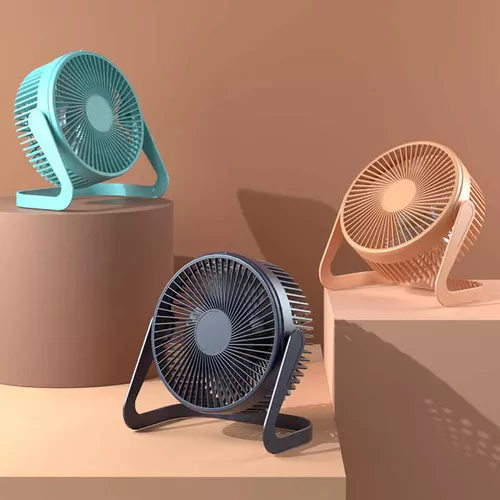 Ventilador Usb Notebook Pc Escritorio Portatil 15cm 360° - Imagen 5