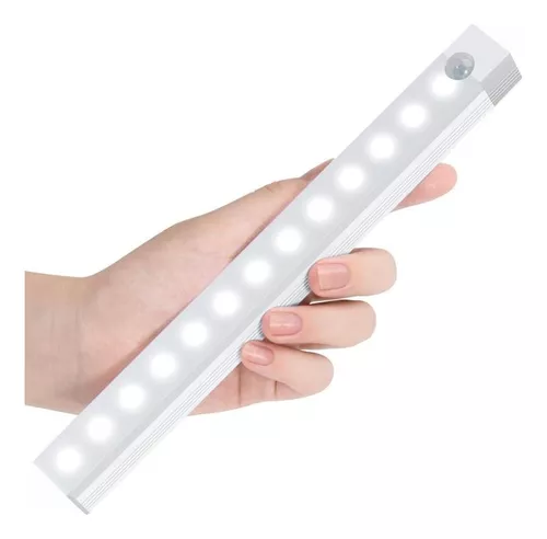 Luz Led Noche Sensor Movimiento Barra Recargable Usb 50cm - Imagen 4