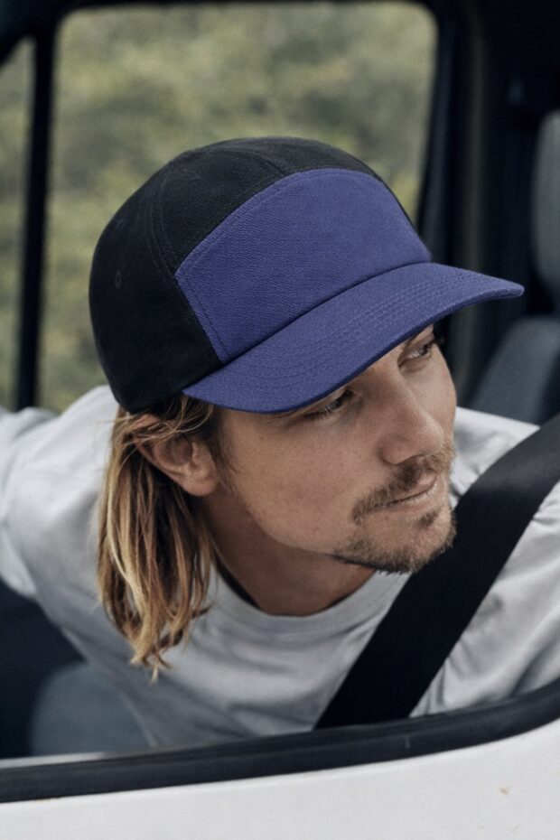 Gorra Five Panel Combinada