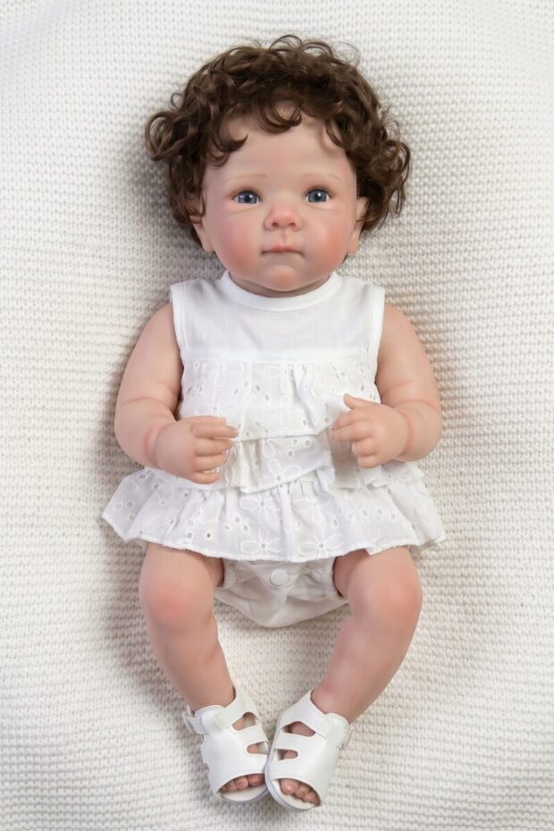 Bebé Reborn muñeca realista con pelo