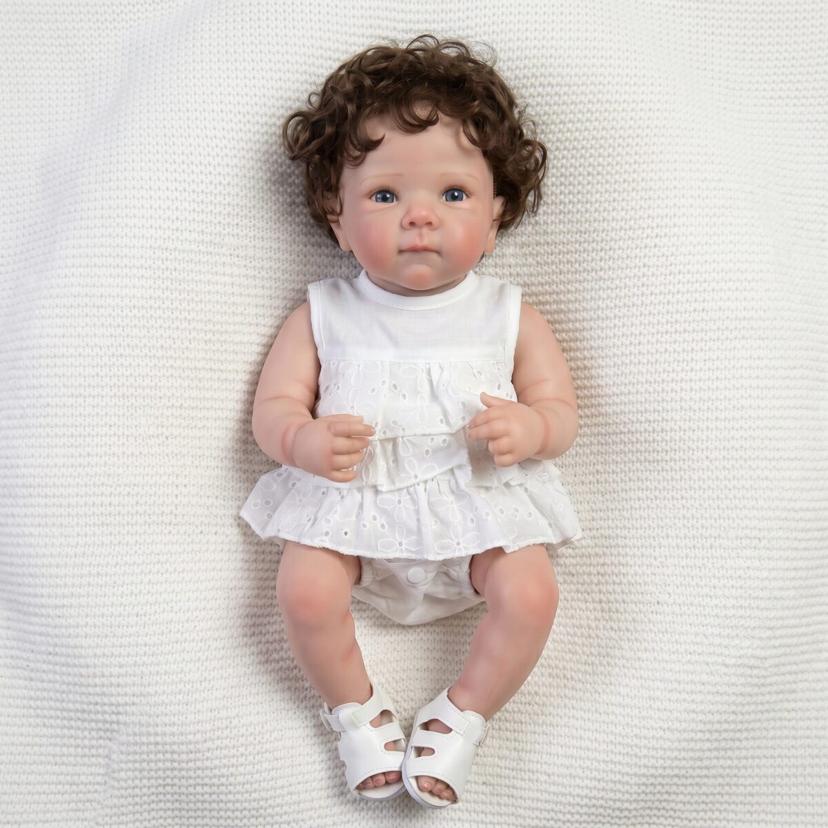 Bebé Reborn muñeca realista con pelo