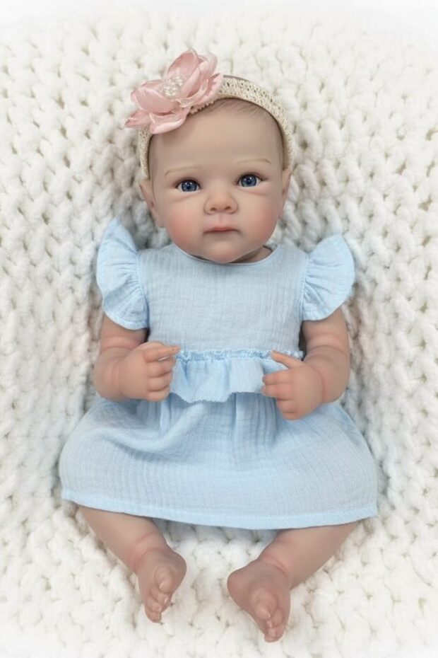 Bebé Reborn muñeca realista sin pelo