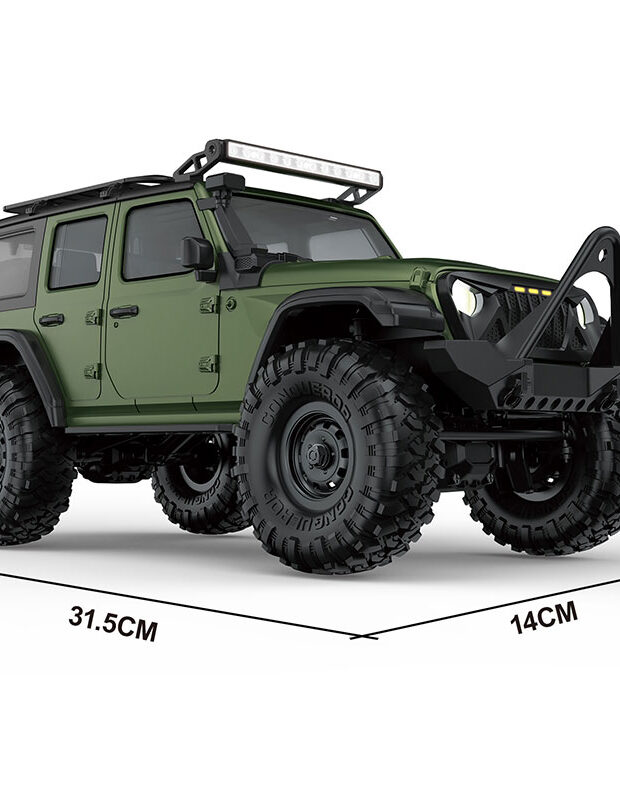 Auto A Control Remoto Camioneta 4x4 Crawler - Imagen 6
