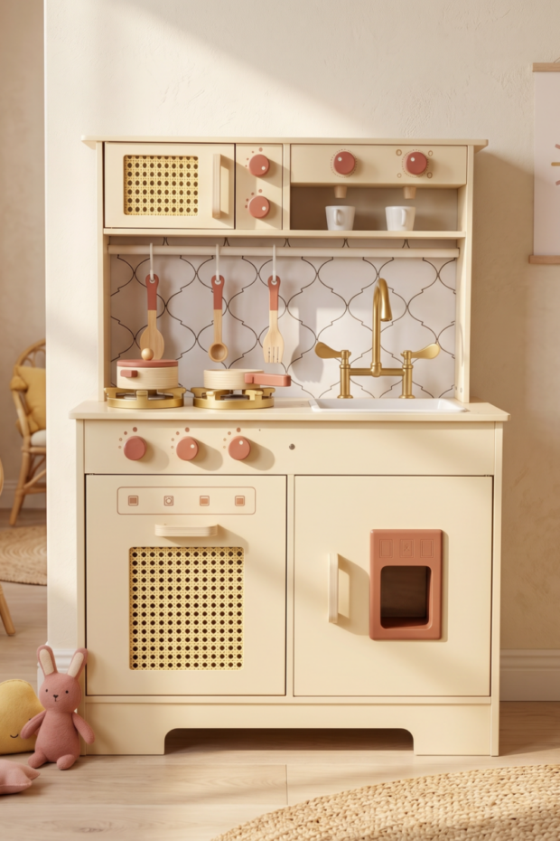 Cocinita Infantil De Madera - Imagen 4