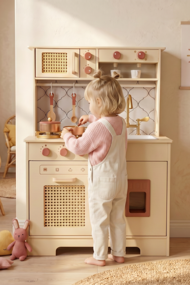 Cocinita Infantil De Madera - Imagen 3